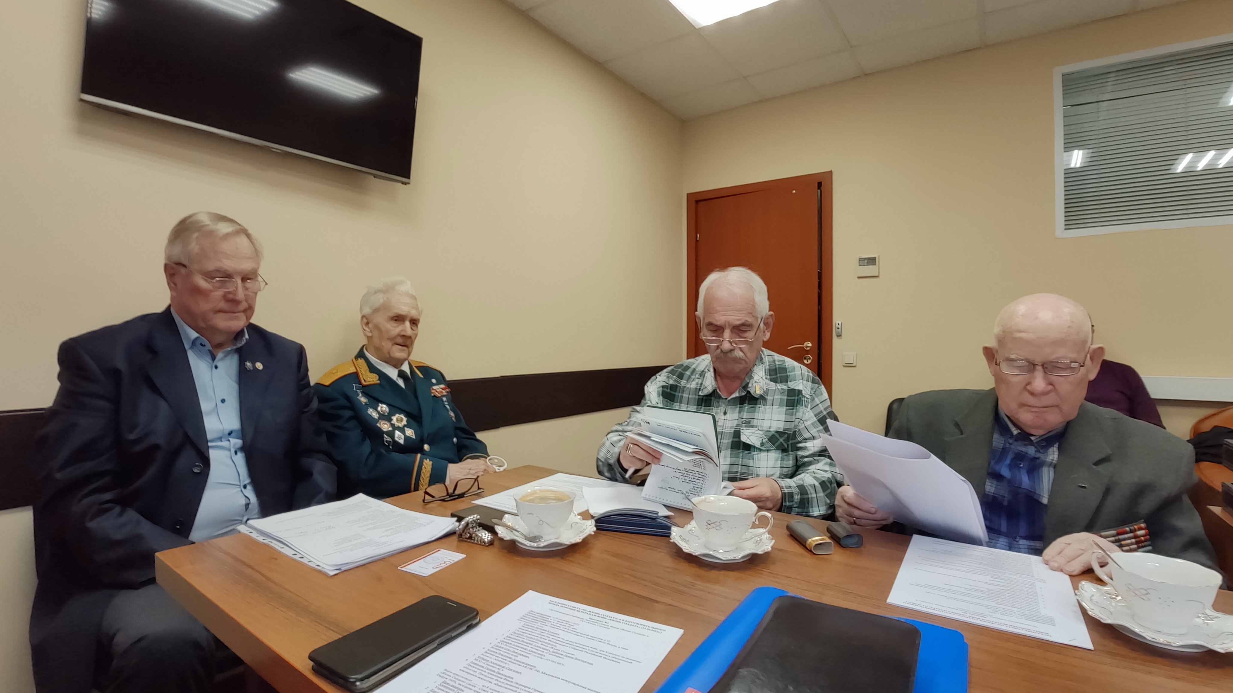 Первое заседание Совета благотворительного Фонда помощи ветеранам войн «Жизнь Солдата».